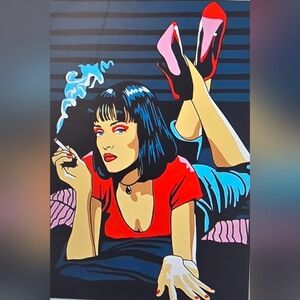 Comic Uma Thurman/Pulp Fiction Movie